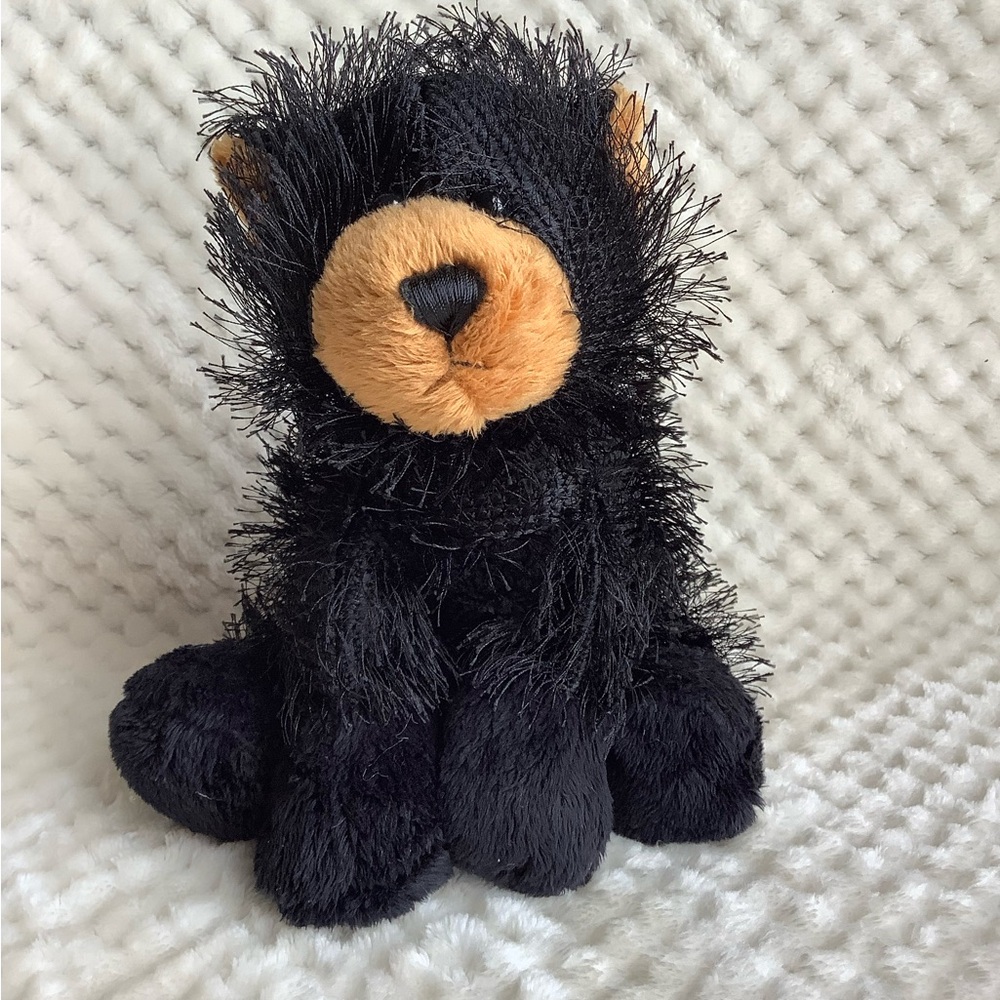 Ganz Webkinz Black Bear Plush 7in No Code black Bear Stuffed Animal